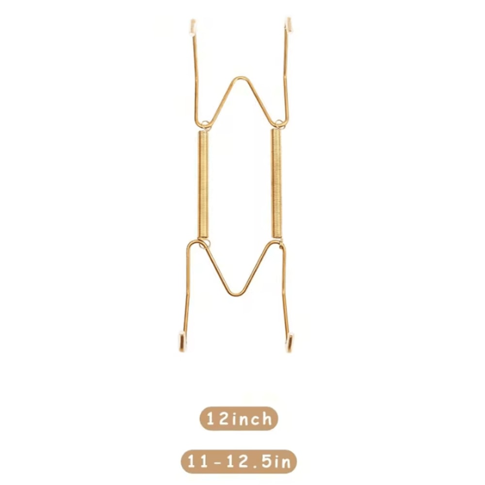 Invisible Spring Plate Hangers For Decorative Wall Display 5
