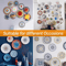 Invisible Spring Plate Hangers For Decorative Wall Display 6