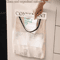 WallMounted Mesh Trash Bag Organizer Kitchen Storage Net 0