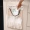 WallMounted Mesh Trash Bag Organizer Kitchen Storage Net 0