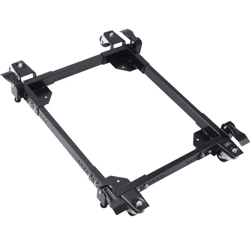 heavy-duty adjustable washing machine & refrigerator roller stand