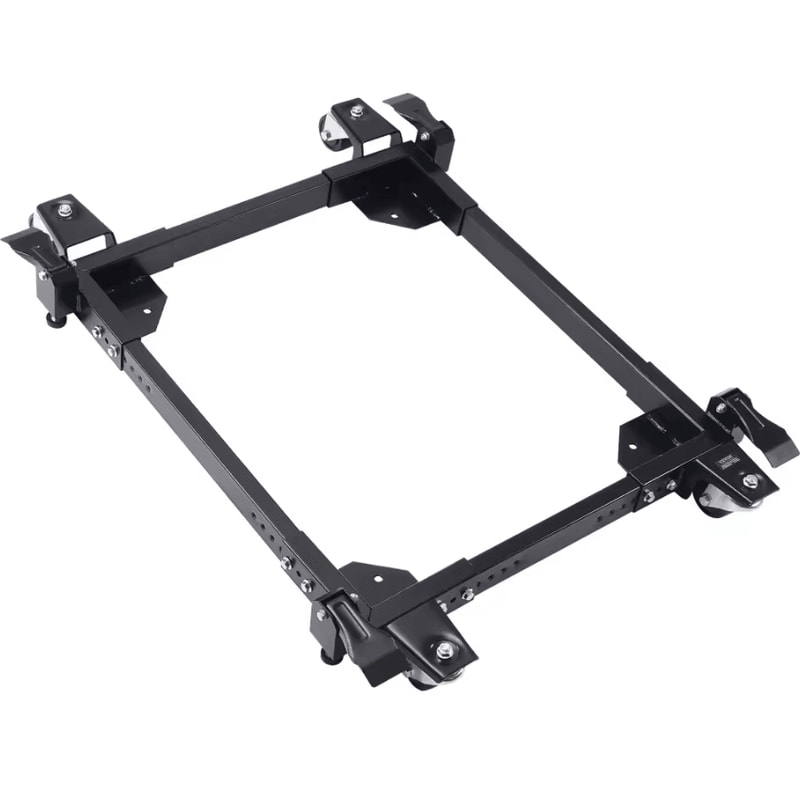 HeavyDuty Adjustable Washing Machine Refrigerator Roller Stand 0