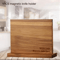 WXCOO Acacia Wood Magnetic Knife Block Holder 5