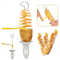 Whirlwind Potato Spiral Cutter Tornado Potato Slicer 0