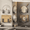2Piece WallMounted Pot Lid Cutting Board Organizer Rack 1