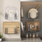2Piece WallMounted Pot Lid Cutting Board Organizer Rack 2