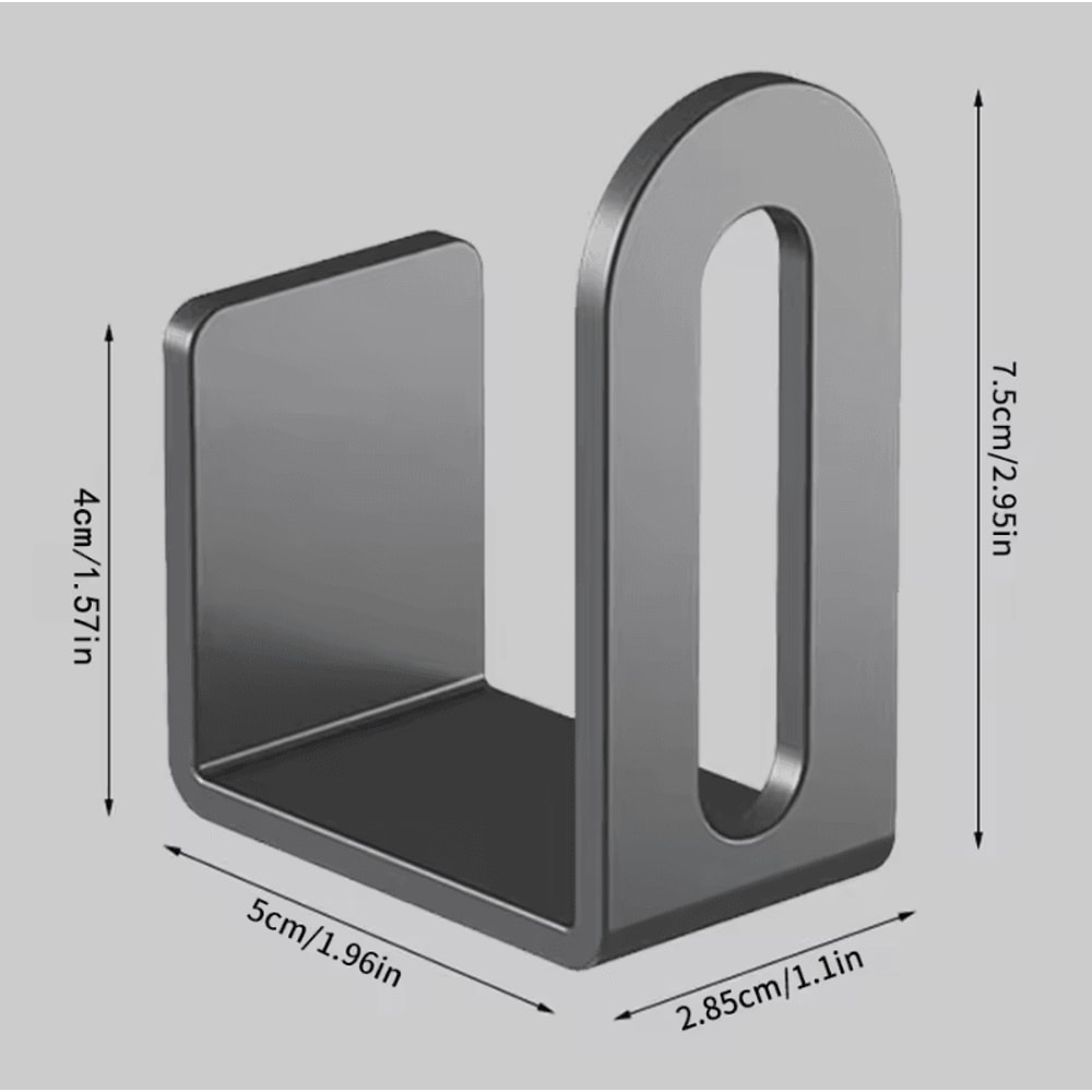 2Piece WallMounted Pot Lid Cutting Board Organizer Rack 4