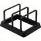 MultiFunction Kitchen Storage Rack With Knife Pot Lid Holder 3