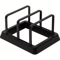 MultiFunction Kitchen Storage Rack With Knife Pot Lid Holder 3