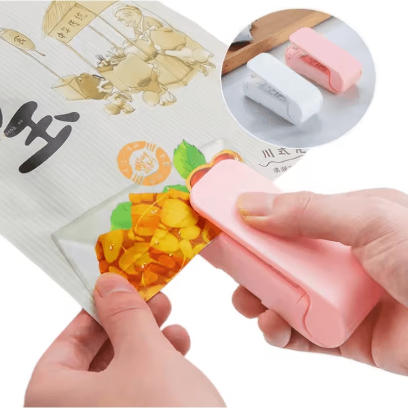 Portable Mini Heat Sealing Machine For Snack Food Bags 0
