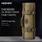 HEZHEN Waxed Canvas Chef Knife Roll Bag With Leather Straps 0