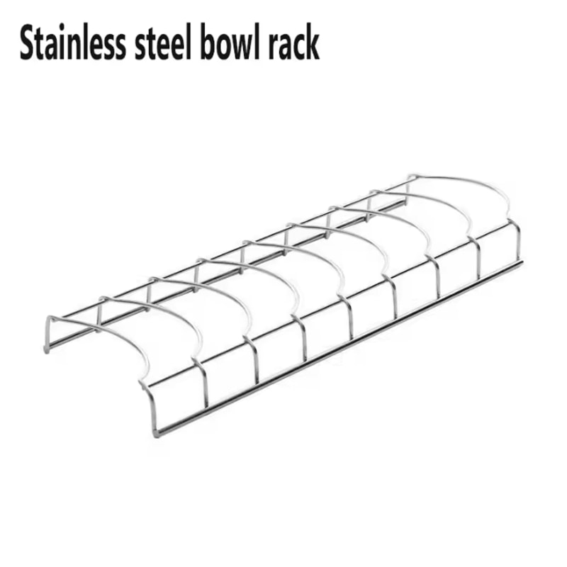 Stainless Steel Bowl Dish Drying Storage Rack 3