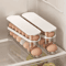 DoubleLayer Automatic Rolling Egg Storage Container 2