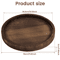 30CM Retro Wooden Serving Tray For Coffee Meals Home Decor 1