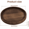 30CM Retro Wooden Serving Tray For Coffee Meals Home Decor 5