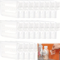 Adjustable Refrigerator Space Divider Organizer For Drinks Sauces 1