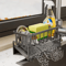 DrillFree Sink Sponge Soap Organizer Rack 0