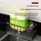 DrillFree Sink Sponge Soap Organizer Rack 3