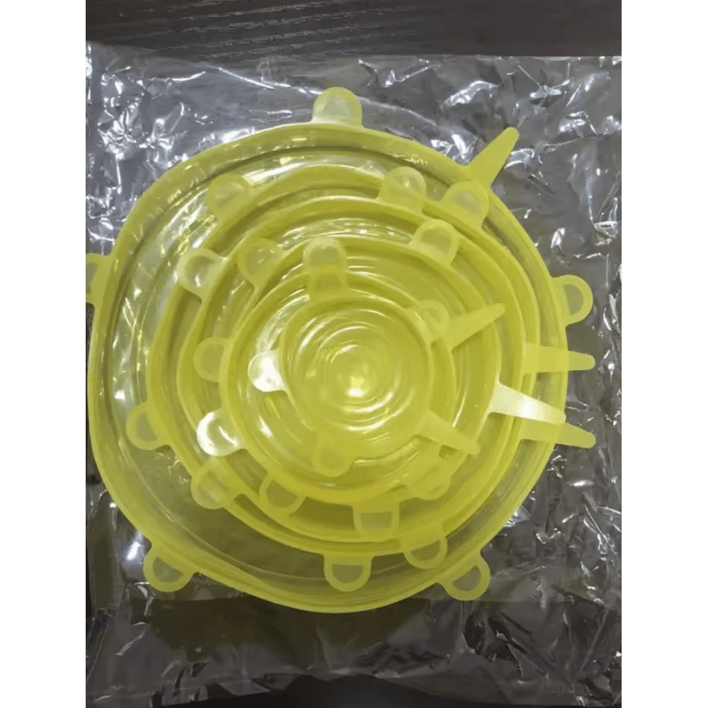 Reusable Silicone Stretch Lids For Fresh Food Storage 2