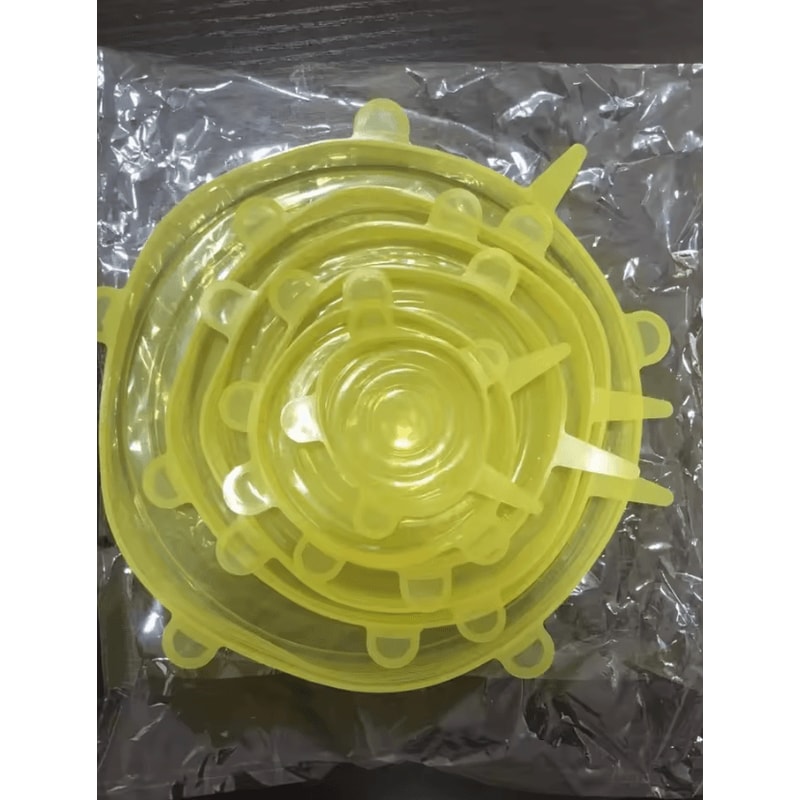 Reusable Silicone Stretch Lids For Fresh Food Storage 2