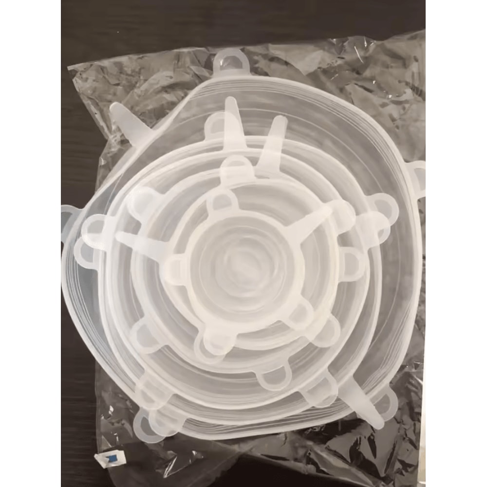 Reusable Silicone Stretch Lids For Fresh Food Storage 3