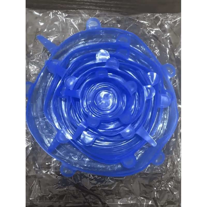 Reusable Silicone Stretch Lids For Fresh Food Storage 4