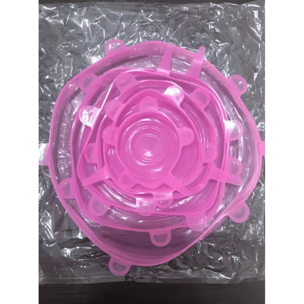 Reusable Silicone Stretch Lids For Fresh Food Storage 5