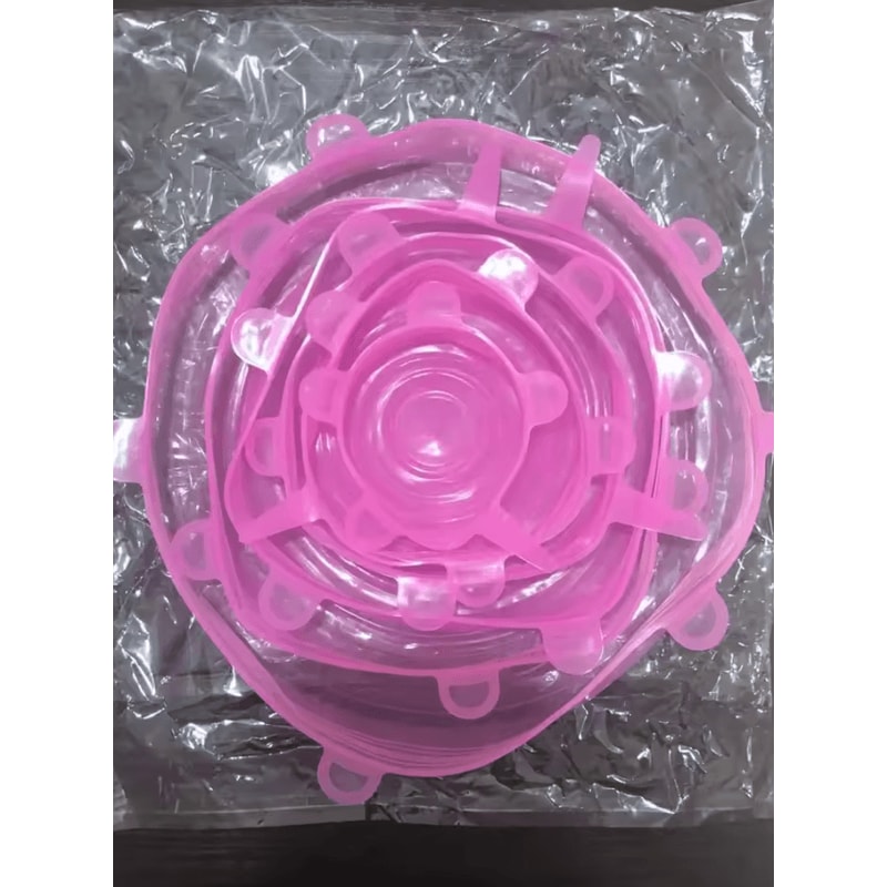 Reusable Silicone Stretch Lids For Fresh Food Storage 5