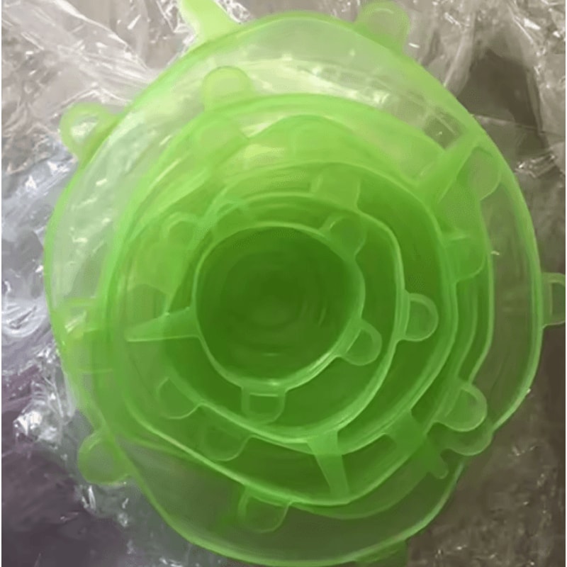 Reusable Silicone Stretch Lids For Fresh Food Storage 6