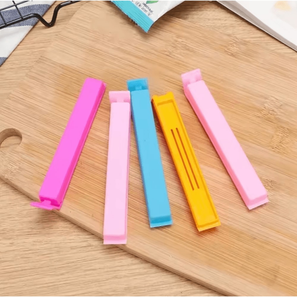 FreshLock Portable Bag Sealing Clips Set Reusable Kitchen Food Sealer Clamps 1