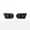 SpaceSaver WallMounted Pot Lid Holder Rack Kitchen Organizer Set 5