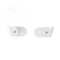 SpaceSaver WallMounted Pot Lid Holder Rack Kitchen Organizer Set 6
