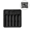 BPAFree Expandable Bamboo Cutlery Tray Organizer For Kitchen Drawers 2