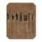 Waxed Canvas Chef Knife Roll Bag For Camping BBQ Kitchen Storage 3