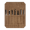 Waxed Canvas Chef Knife Roll Bag For Camping BBQ Kitchen Storage 3