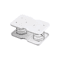 SpringLoaded Automatic Tissue Box Holder For Home Office Bathroom 3