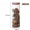 Airtight Glass Food Storage Jar Set With Wooden Lid For Kitchen Organization 7