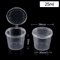 Clear Disposable Sauce Cups With Lids For Food Prep Storage 3