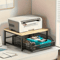SpaceSaving Microwave Storage Rack With Drawer For Kitchen Countertops 2
