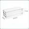 Stackable Clear Pantry Storage Bins With Handles For Fridge Cabinet Organization 1