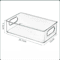 Stackable Clear Pantry Storage Bins With Handles For Fridge Cabinet Organization 2