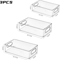 Stackable Clear Pantry Storage Bins With Handles For Fridge Cabinet Organization 6