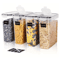Large Airtight Food Storage Container Set For Pantry Kitchen Organization 0