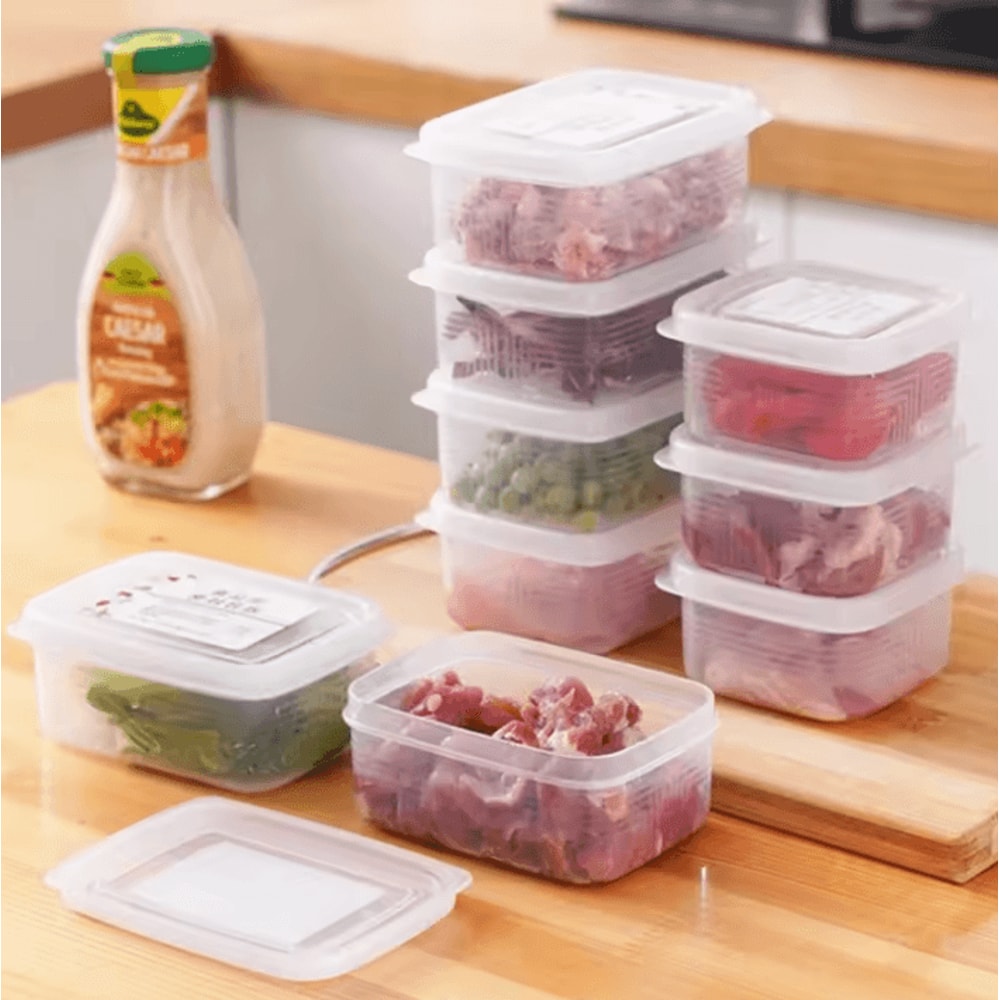 Refrigerator Food Storage Containers For Meat Fruits Meal Prep 0