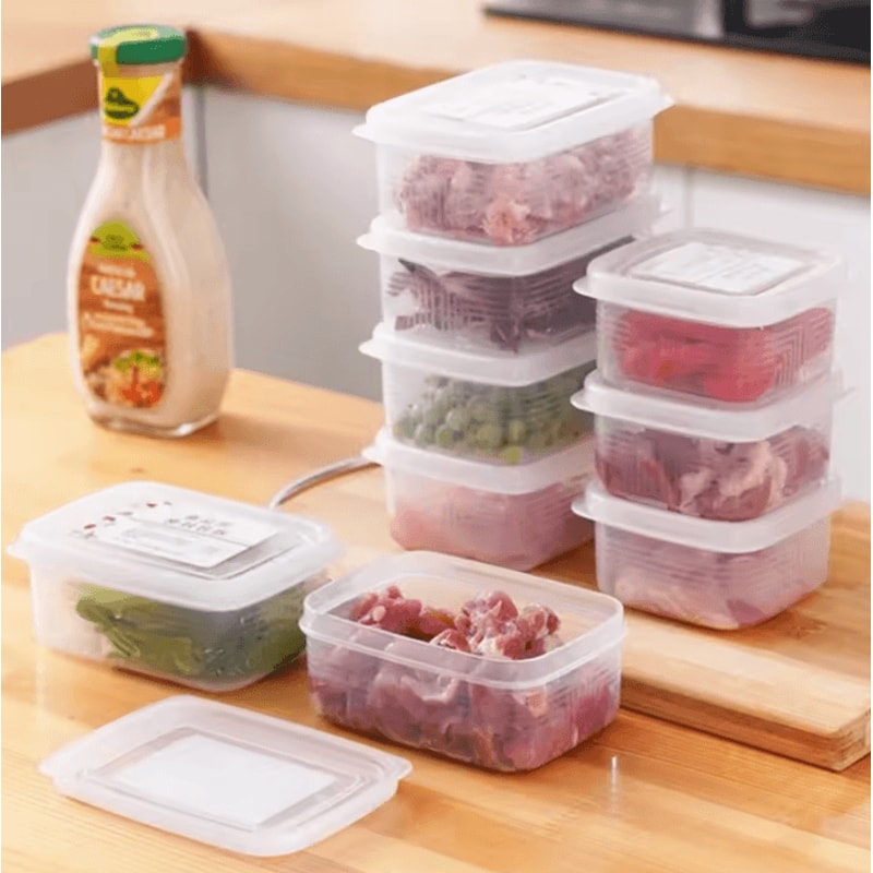 Refrigerator Food Storage Containers For Meat Fruits Meal Prep 0