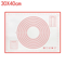Reusable Silicone NonStick Baking Mat For Dough Rolling Oven Baking 5