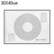 Reusable Silicone NonStick Baking Mat For Dough Rolling Oven Baking 6