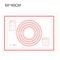 Reusable Silicone NonStick Baking Mat For Dough Rolling Oven Baking 7