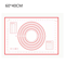 Reusable Silicone NonStick Baking Mat For Dough Rolling Oven Baking 7