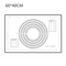 Reusable Silicone NonStick Baking Mat For Dough Rolling Oven Baking 8